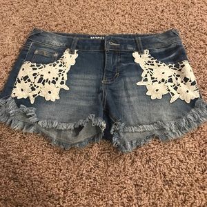 Jean shorts